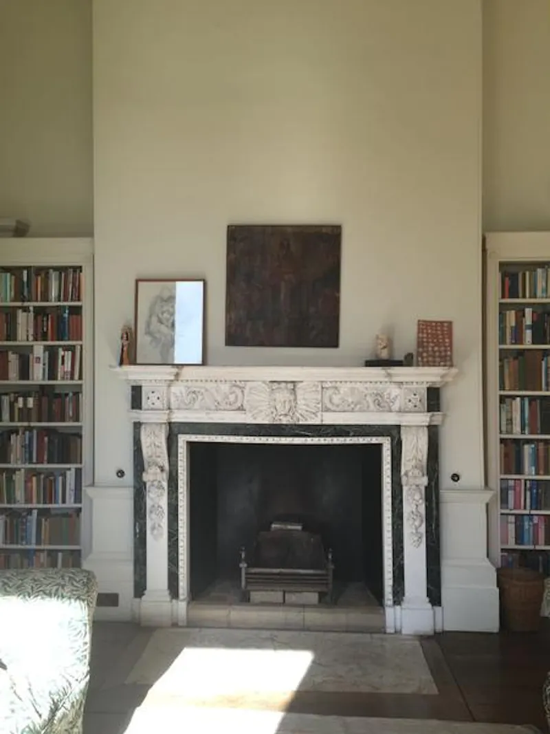 Fireplace at Gothic Georgian house in Yeovil, G293 (photo 10)