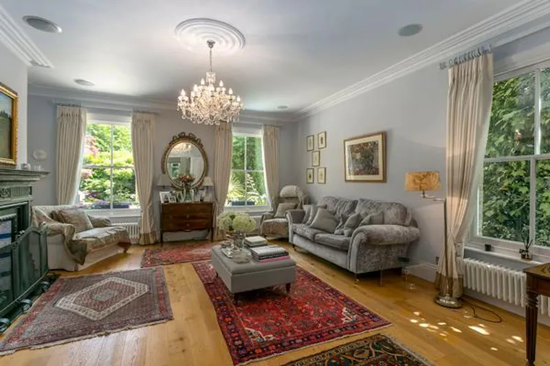 Living Room at Elegant Epping home, B1730 (photo 3)