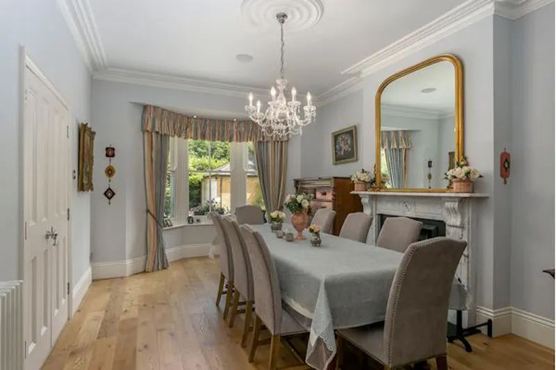 Dining room at Elegant Epping home, B1730 (photo 10)
