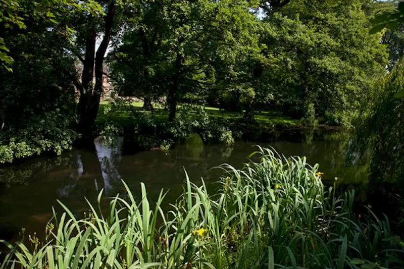 Pond at Elizabethan manor house in Leeds, G282 (photo 17)