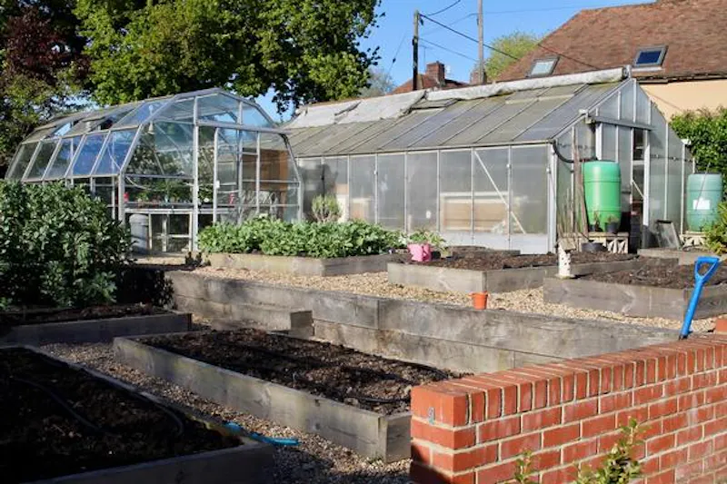Greenhouse at Medieval Kentish country house, M285 (photo 93)