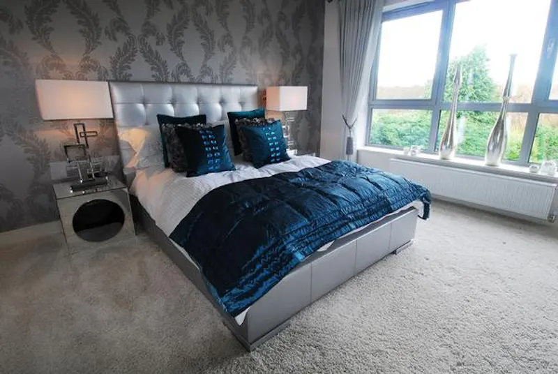 Bedroom at Luxurious Leeds house, D2209 (photo 47)