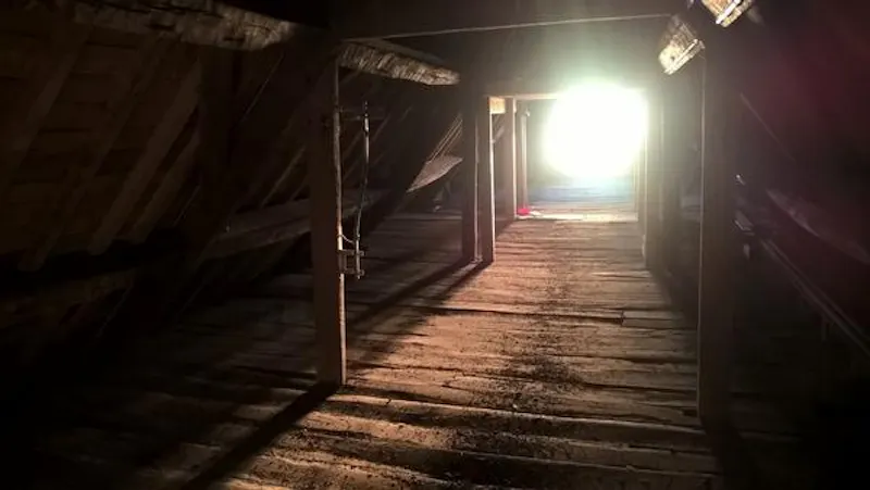 Attic at Fine Elizabethan half-timbered house, M298 (photo 9)