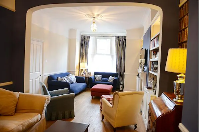 Through drawing room at Streatham family house, B1735 (photo 8)