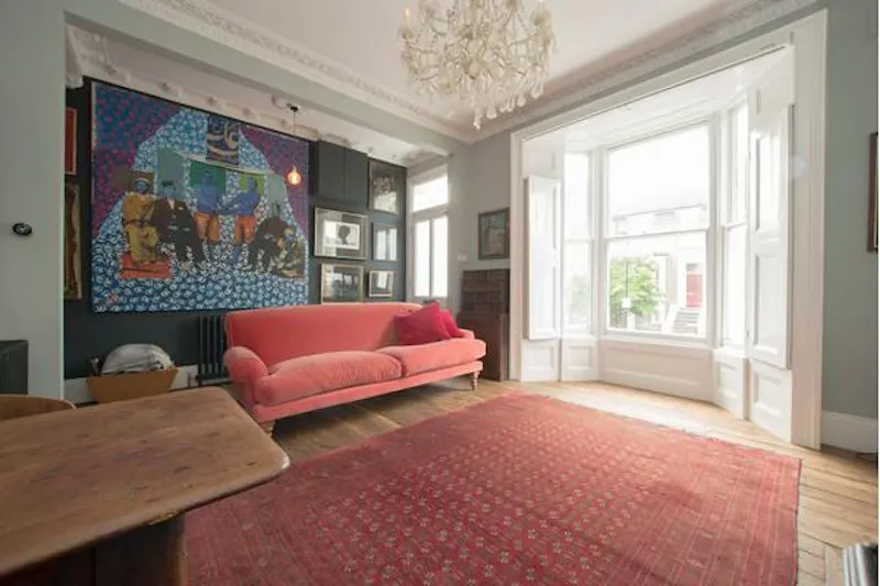 Living Room at Colourful Clapton house, B1737 (photo 4)