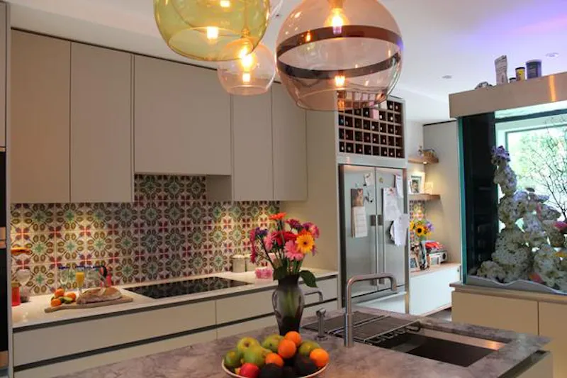 Kitchen at Colourful Stoke Newington home, B1739 (photo 12)