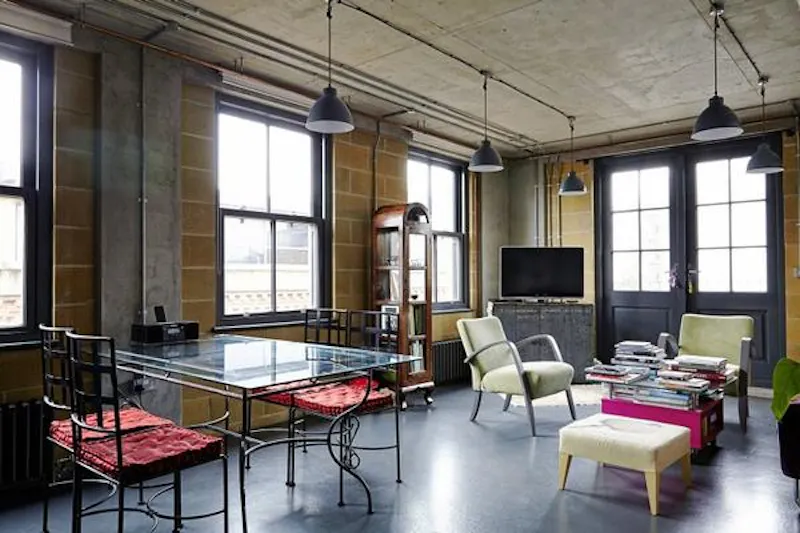Dining room at Two bedroom Shoreditch loft, F1123 (photo 5)