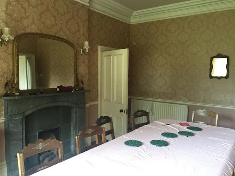 Dining room at Distressed mansion near Derby, B1741 (photo 10)