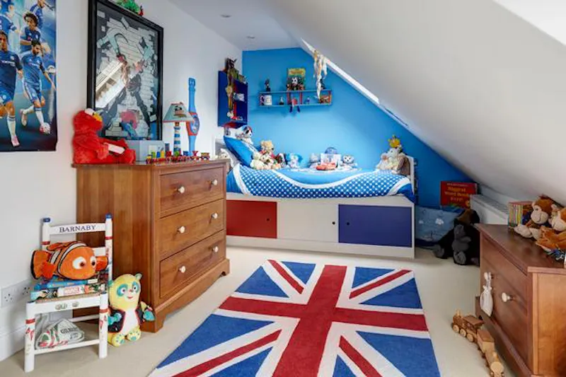 Bedroom - child's at Edwardian Ealing family home , E435 (photo 16)