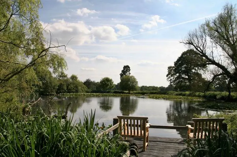 Lake at St Neots Grand estate, A1422 (photo 32)