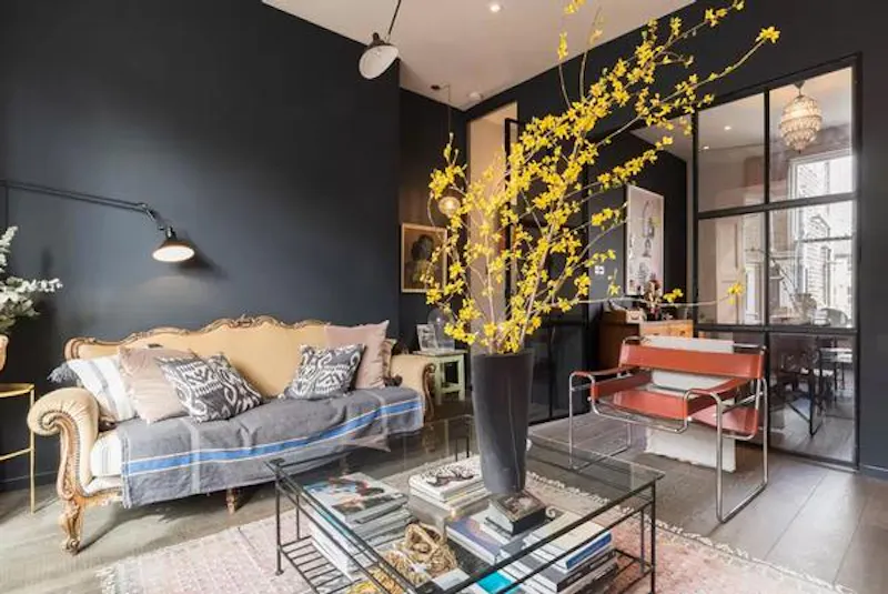 Living Room at On-trend Hackney apartment, F1129 (photo 6)