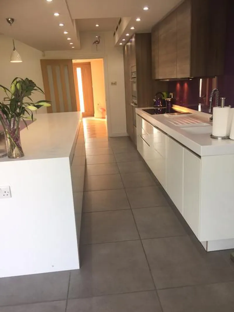 Kitchen at New build family home Essex, D2285 (photo 3)