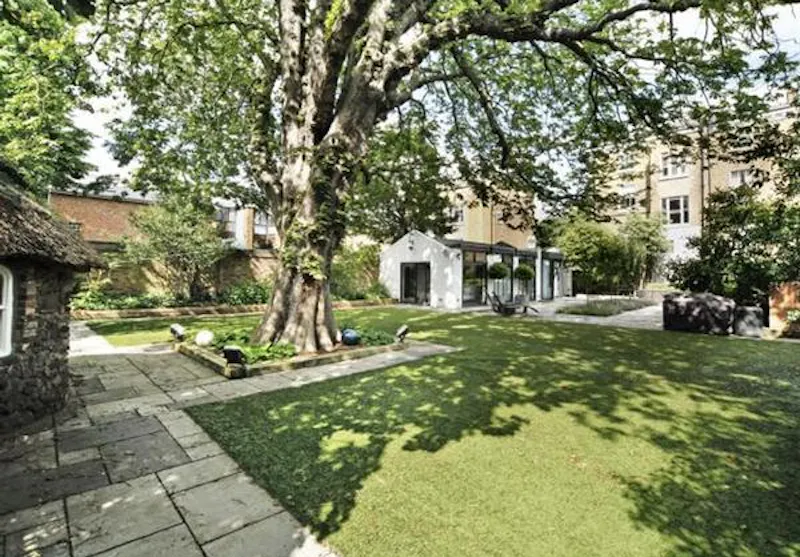Garden at Modern Clapham coach house, D2293 (photo 41)