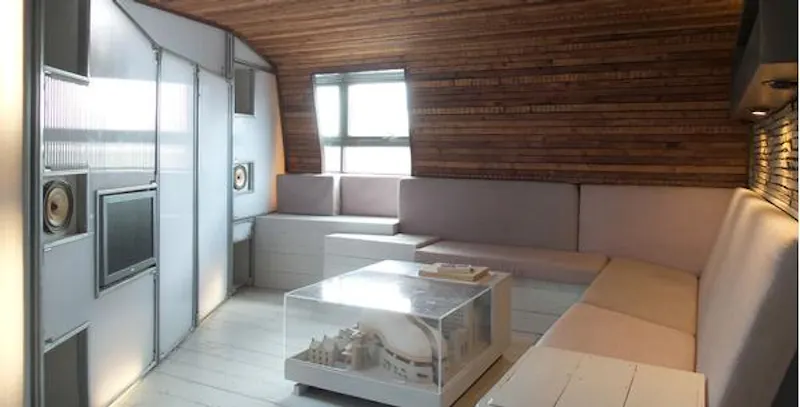 Living Room at Rustic apartment in Herne Hill., F1134 (photo 4)