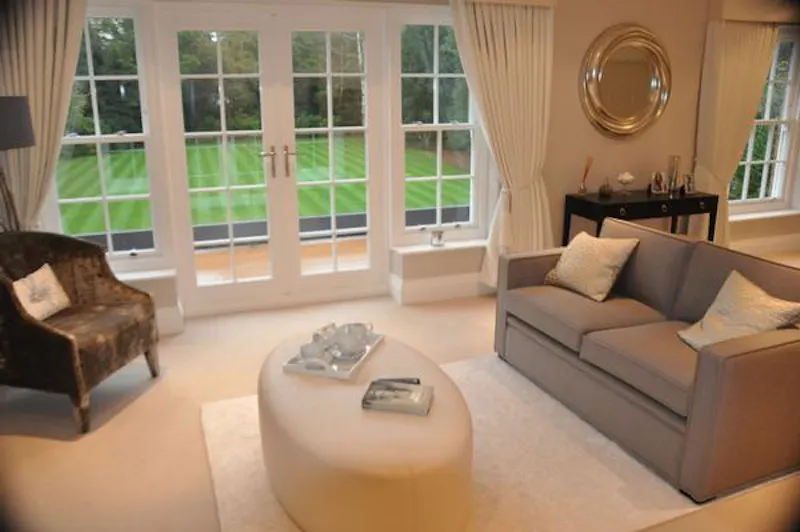 French doors at Gated Farnham mansion, D2295 (photo 32)