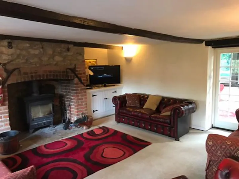 Fireplace at Faringdon farmhouse, B1762 (photo 6)