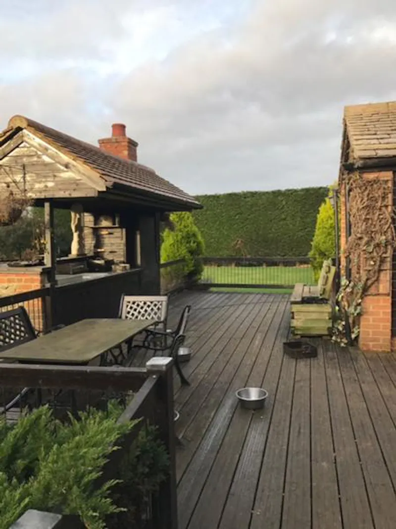 Terrace/Patio at Faringdon farmhouse, B1762 (photo 51)