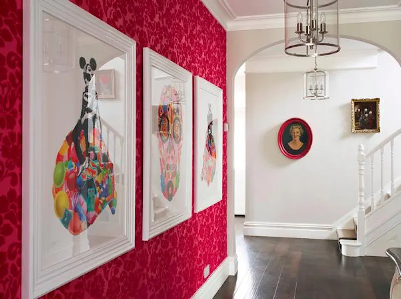 Entrance hall at Funky, fun home in Crowthorne, B1764 (photo 7)