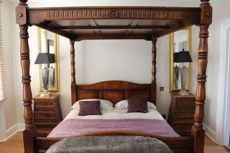 Bedroom at Classic Chelsea townhouse , A1433 (photo 23)