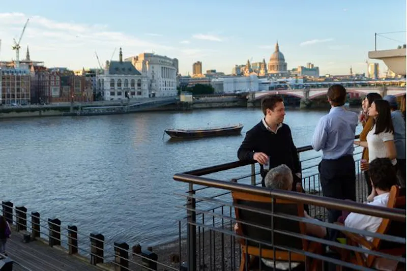 Balcony at Events space overlooking Thames, N426 (photo 5)