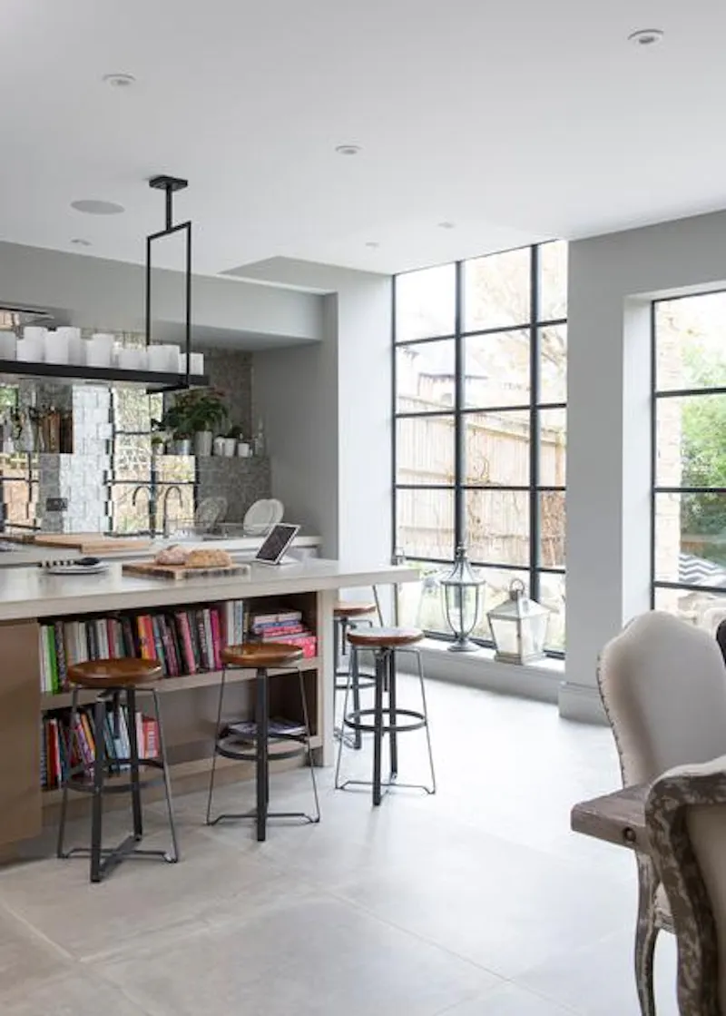 Crittall windows at Contemporary Wimbledon home, B1772 (photo 5)