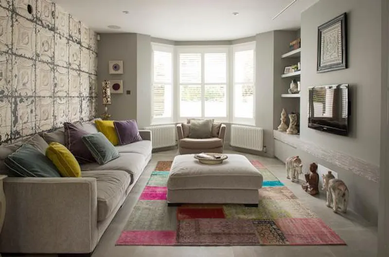 Living Room at Contemporary Wimbledon home, B1772 (photo 3)