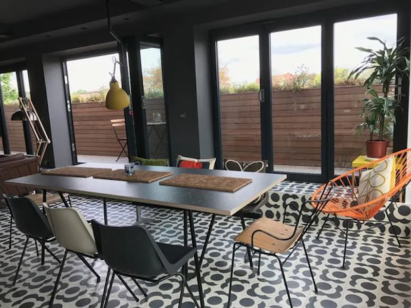 Dining room at Orla Kiely Clapham apartment, F1144 (photo 4)