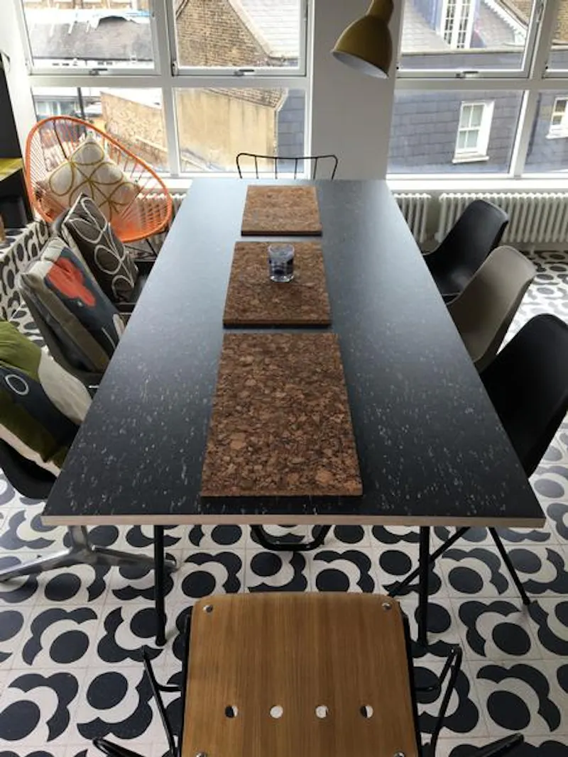 Dining room at Orla Kiely Clapham apartment, F1144 (photo 5)