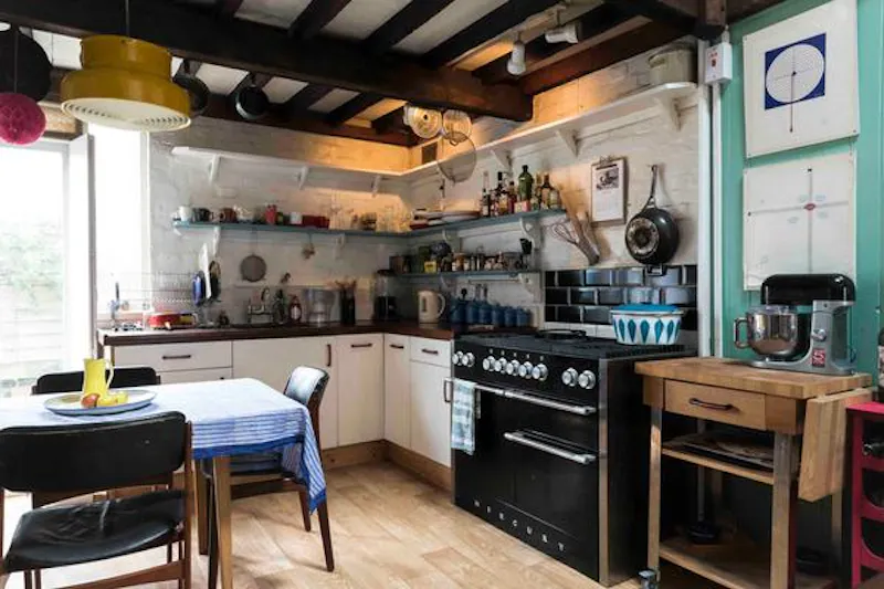 Kitchen at Rustic Camberwell mews, F1145 (photo 9)