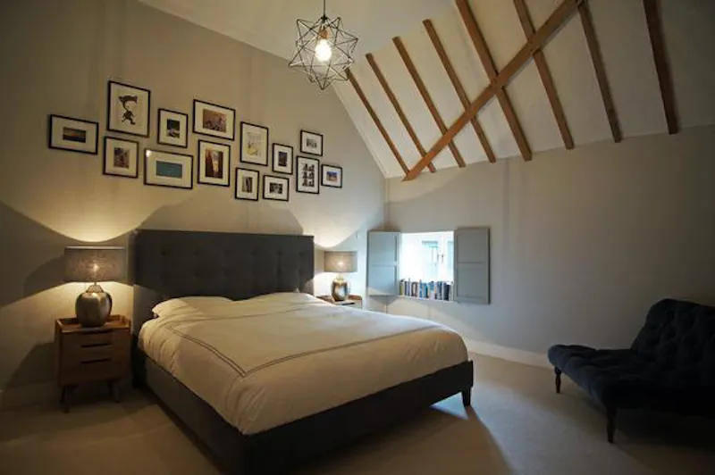 Bedroom at Stylish Dorking barn conversion, L670 (photo 11)