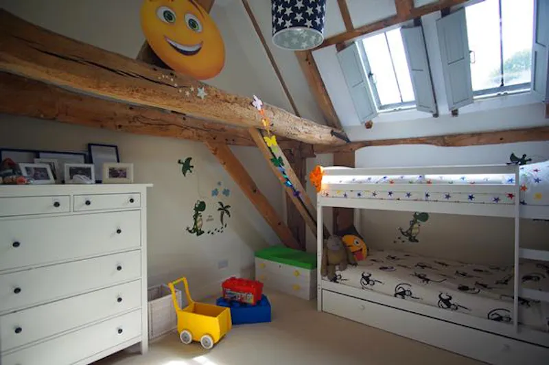 Bedroom - child's at Stylish Dorking barn conversion, L670 (photo 18)