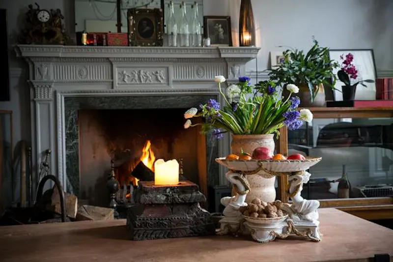 Fireplace at Stylish Ham Common house, F1151 (photo 25)