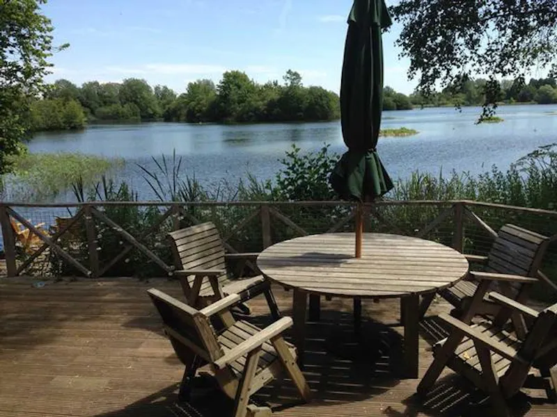 Lake at Kemble lakeside cabin, Q124 (photo 25)