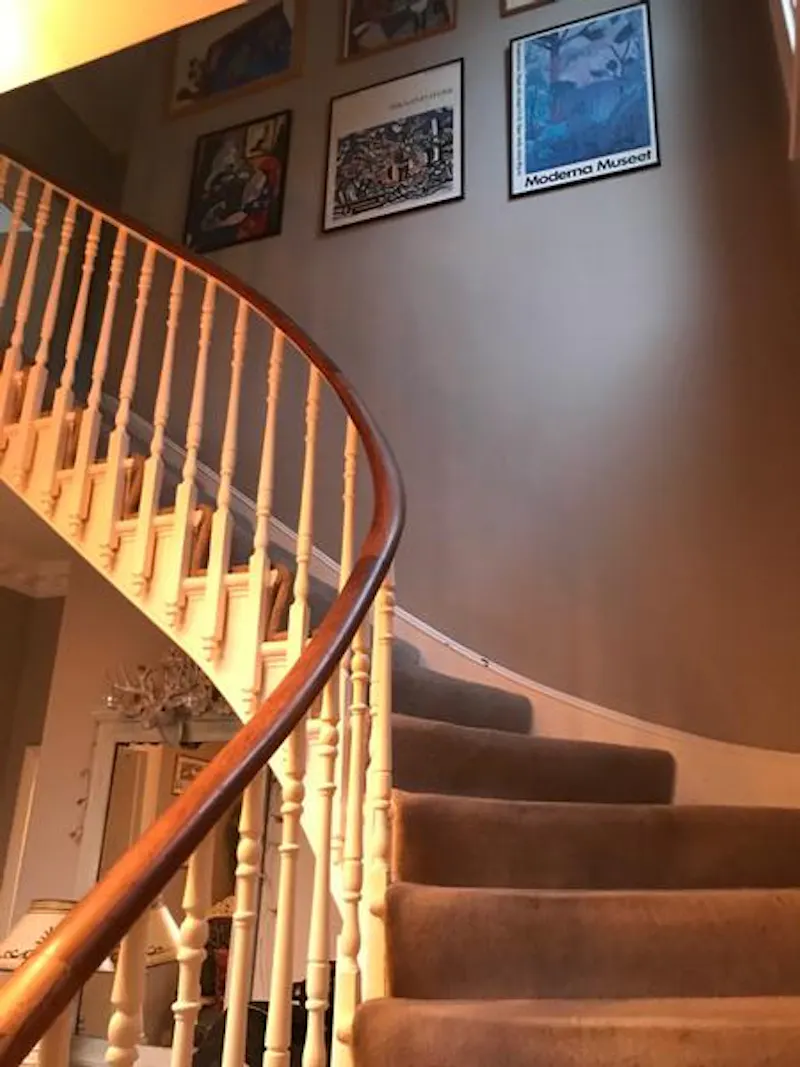 Staircase at Acton family house, B1784 (photo 17)