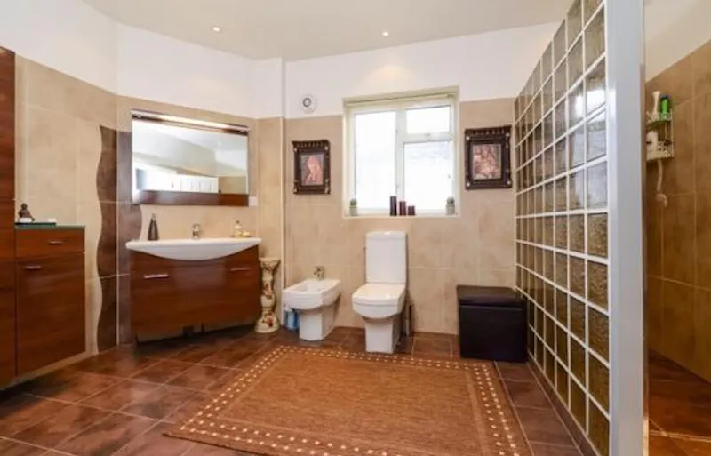 Bathroom at South Woodford pool house, E444 (photo 10)