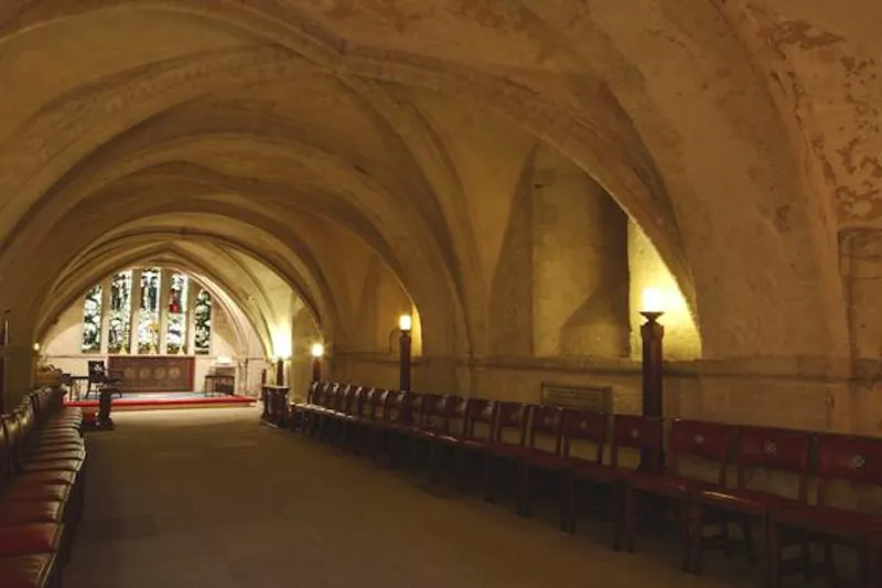 Cellar at Norman gatehouse in Farringdon, P600 (photo 38)