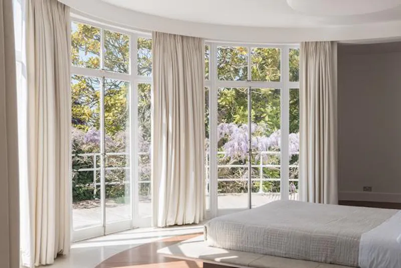 Bedroom at Iconic Chertsey modernist house, K421 (photo 10)