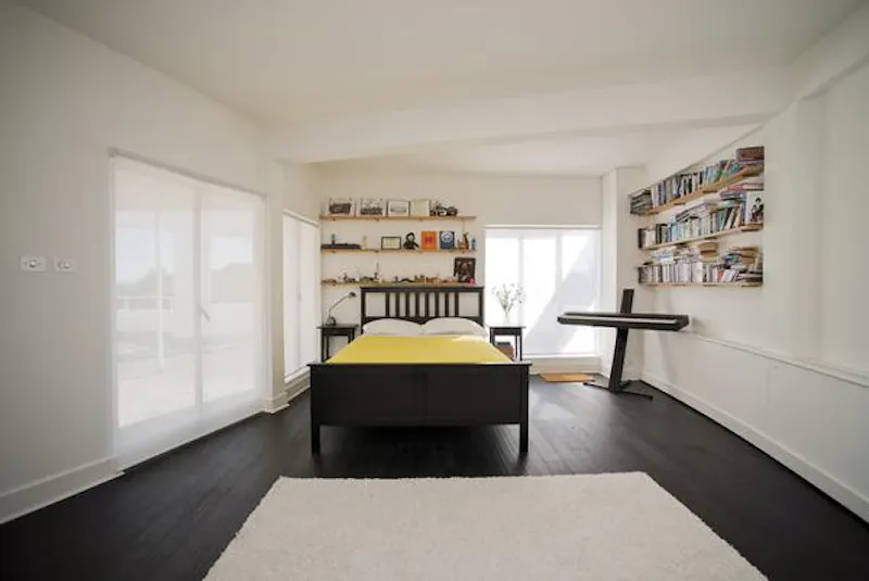 Bedroom at Iconic Chertsey modernist house, K421 (photo 15)