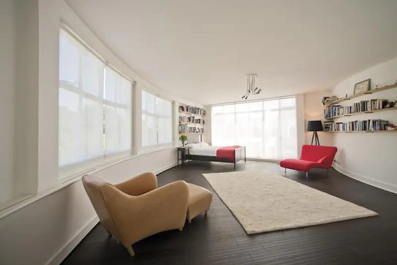 Bedroom at Iconic Chertsey modernist house, K421 (photo 16)