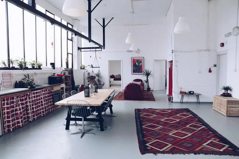 Floor - concrete at Homerton converted warehouse, F1131 (photo 10)