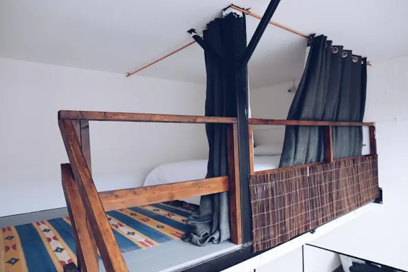 Bedroom at Homerton converted warehouse, F1131 (photo 30)