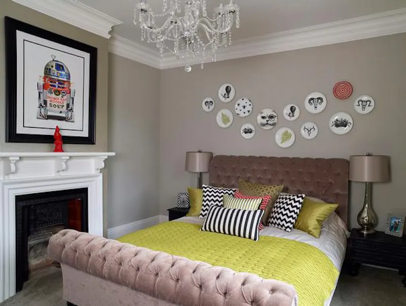 Bedroom at Funky, fun home in Crowthorne, B1764 (photo 19)