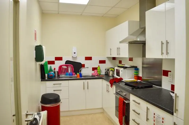 Kitchen at Denmark Hill education campus, P601 (photo 67)