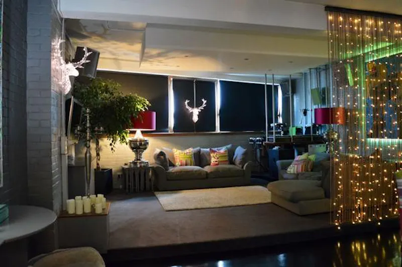 Living Room at Funky apartment in Shoreditch, F1158 (photo 10)