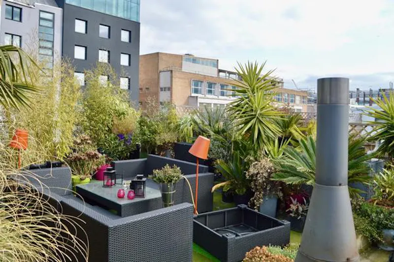 Garden at Funky apartment in Shoreditch, F1158 (photo 18)