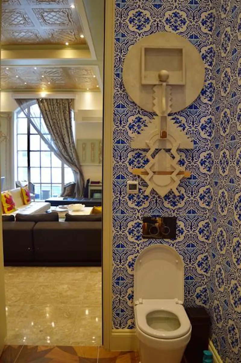 Bathroom at Exotic Hackney apartment, F1159 (photo 13)