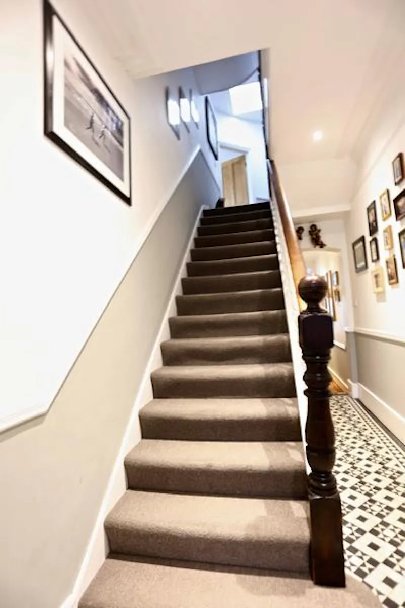 Staircase at Acton Edwardian family house, E451 (photo 20)