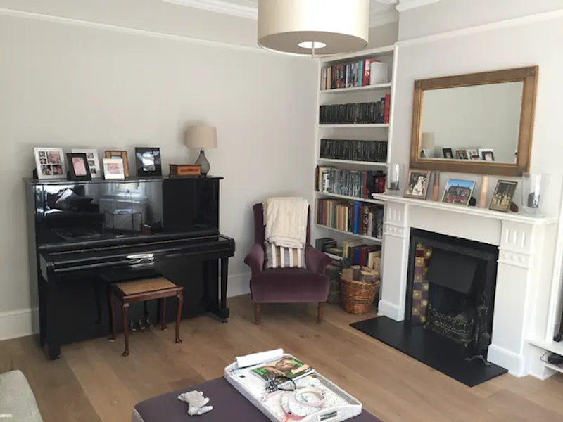 Piano at Wimbledon Victorian house, B1803 (photo 5)