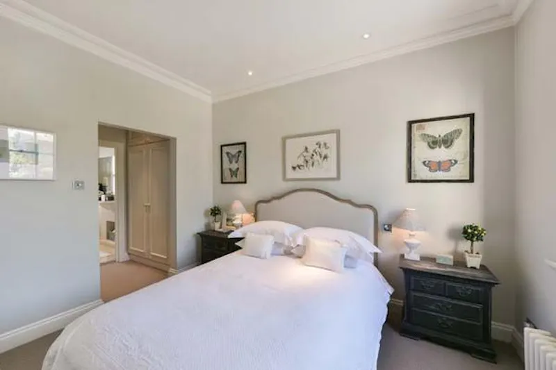 Bedroom at Wandsworth pool house, B1804 (photo 22)