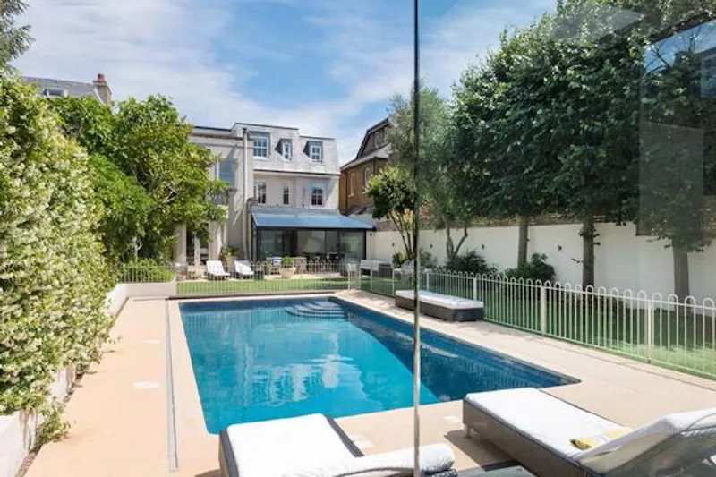 Swimming pool - outdoor at Wandsworth pool house, B1804 (photo 35)